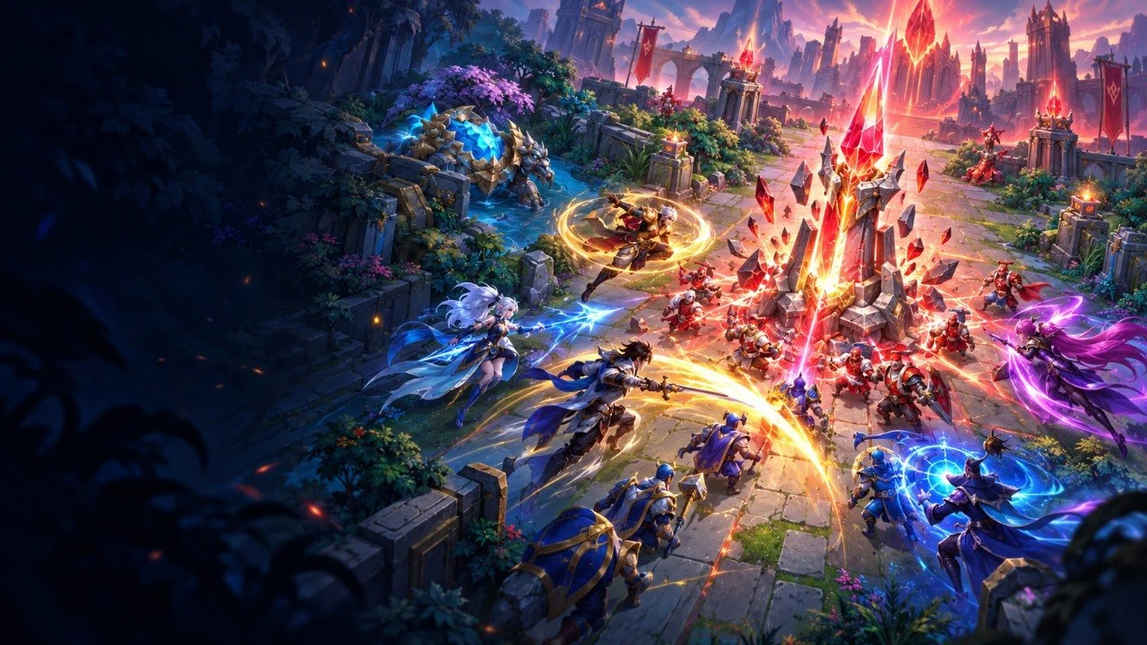 MOBA Legends 5v5 battle art